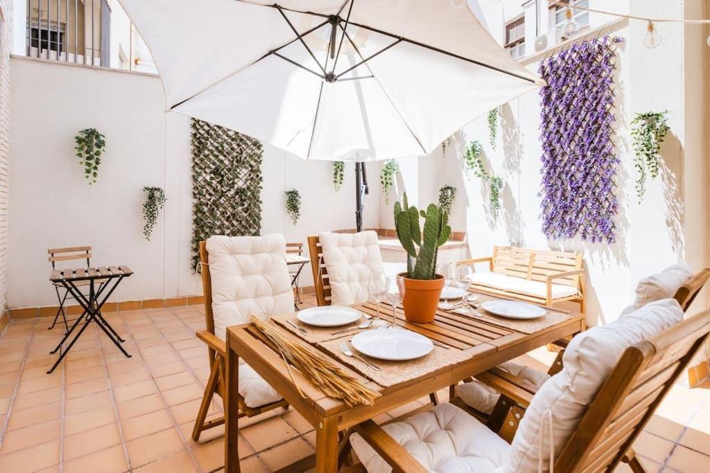 Casa San Miguel Terrace Centro Zaragoza Lägenhet Exteriör bild